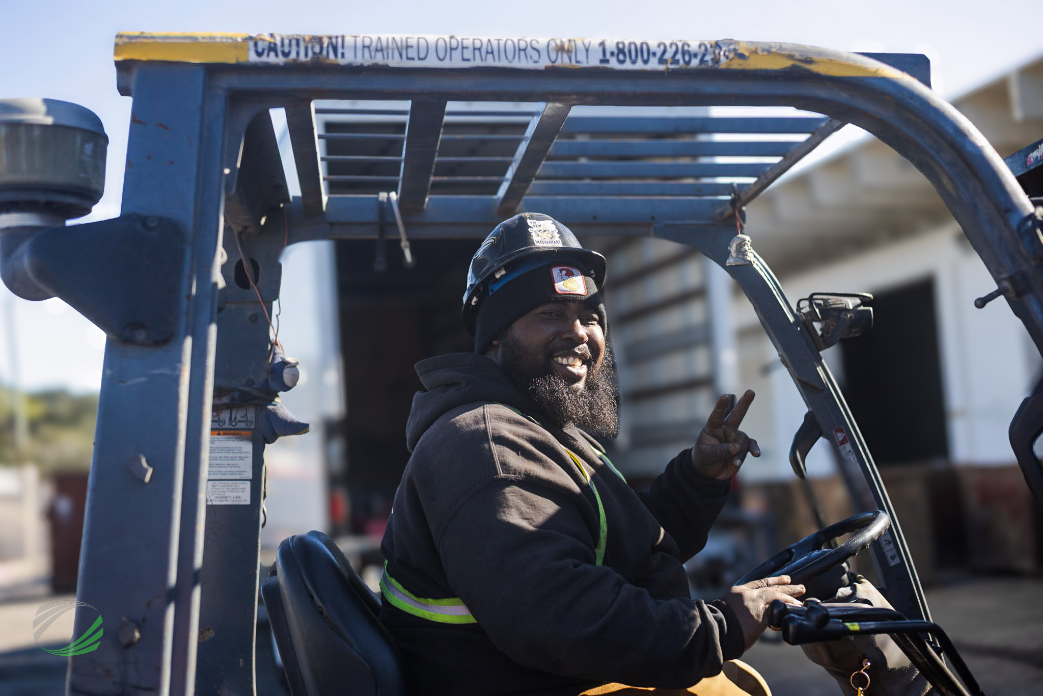 Baled scrap metal stacked in the yard